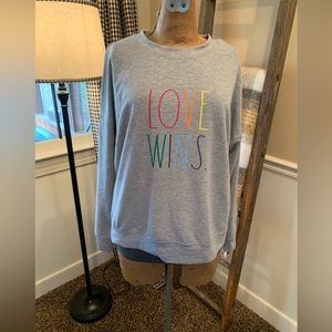 Rae Dunn Super Soft Sweatshirt Size Large